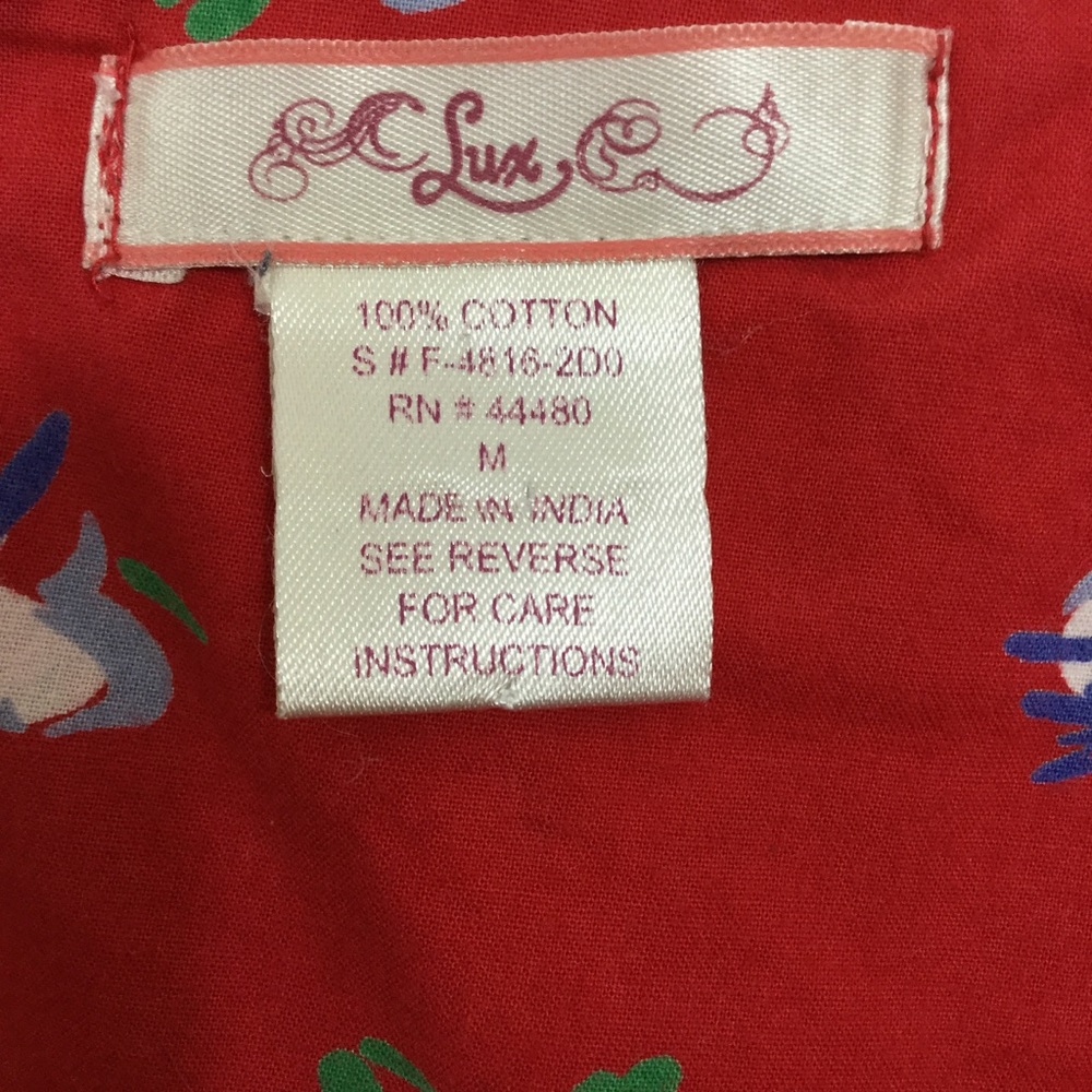 LUX A-Line Floral Dress with Pockets - Picture 6 of 6